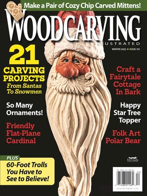 cover image of Woodcarving Illustrated Issue 101 Winter 2022